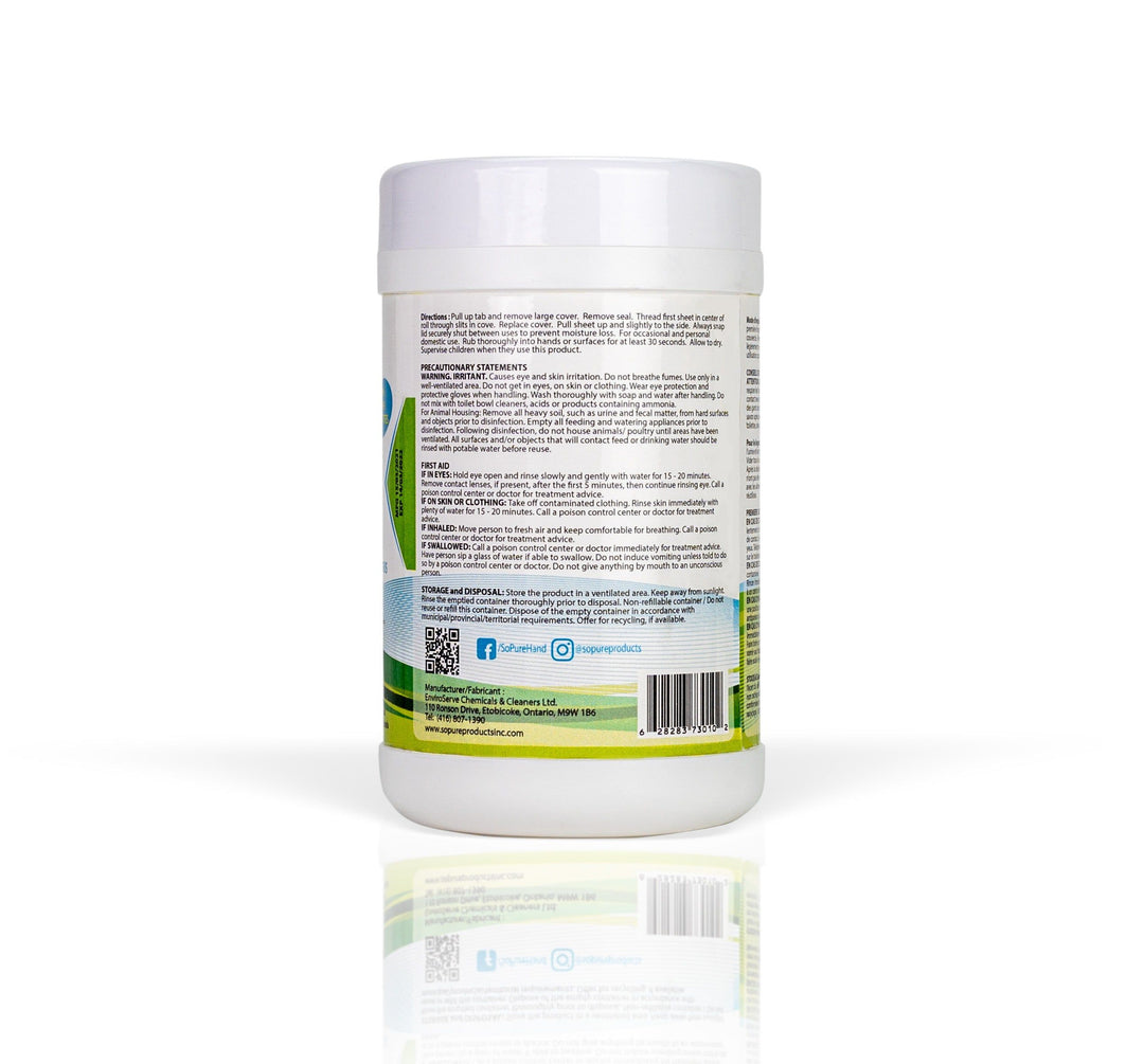SoPure Surface Cleaner and Disinfectant Wipes: The Ultimate Clean in Every Swipe - SoPure Products