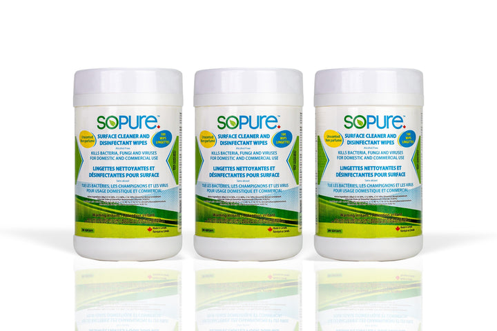SoPure Surface Cleaner and Disinfectant Wipes: The Ultimate Clean in Every Swipe - SoPure Products