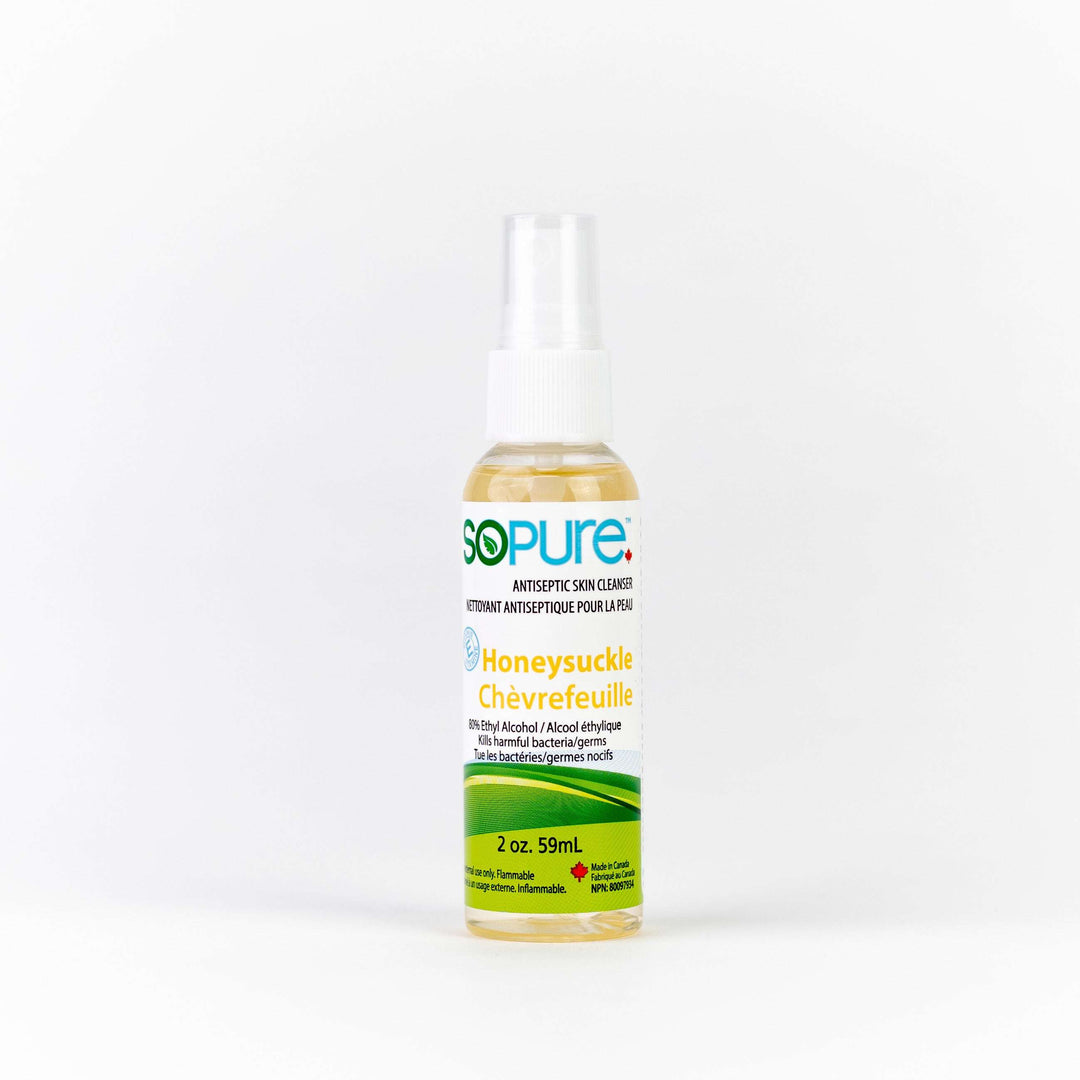SoPure Spray Hand Sanitizer 80% Alcohol: Effective Protection, Natural Care - SoPure Products