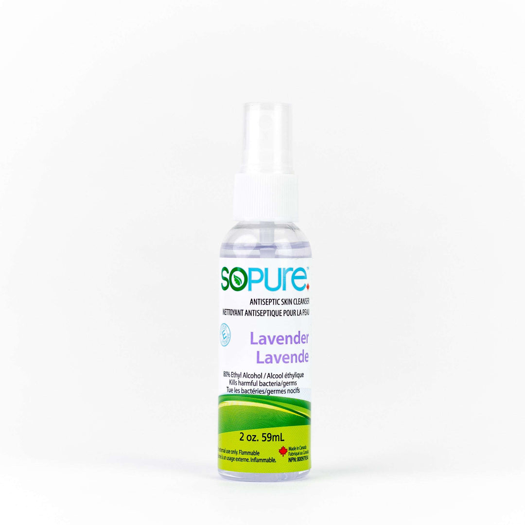 SoPure Spray Hand Sanitizer 80% Alcohol: Effective Protection, Natural Care - SoPure Products