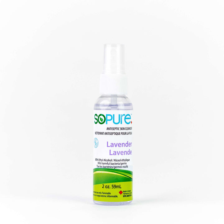 SoPure Spray Hand Sanitizer 80% Alcohol: Effective Protection, Natural Care - SoPure Products