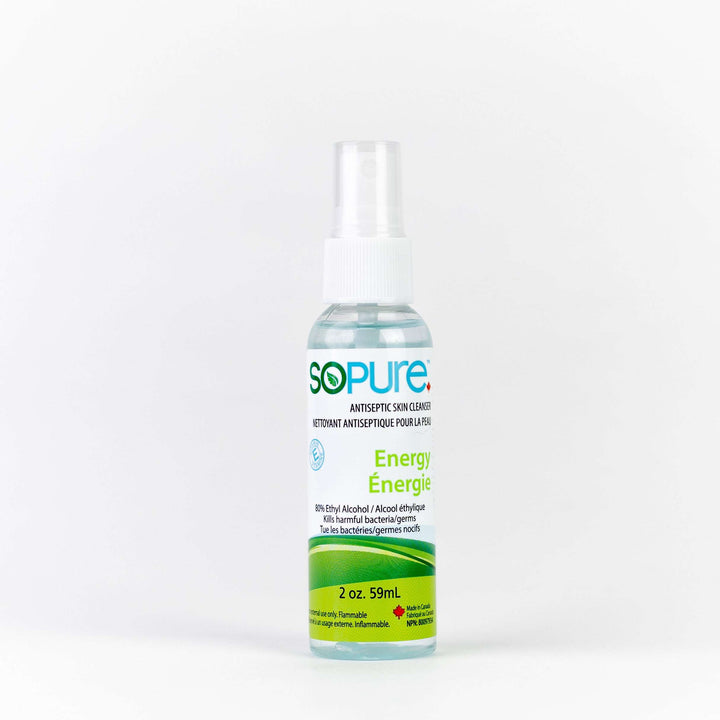 SoPure Spray Hand Sanitizer 80% Alcohol: Effective Protection, Natural Care - SoPure Products