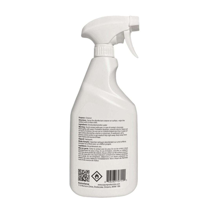 SoPure 70% Ethyl Alcohol Spray (800 mL), Case of 3: Versatile and Safe Cleaning Solution - SoPure Products