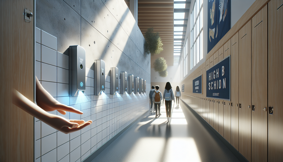 How High Schools Can Benefit from Touchless Sanitizing Solutions