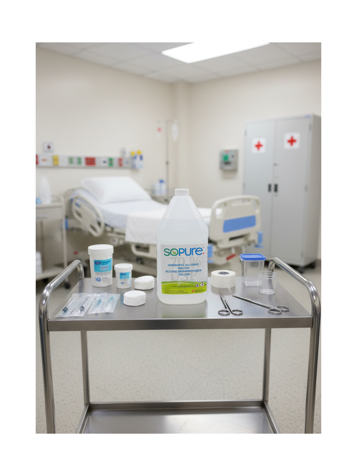 70% Isopropyl Alcohol Disinfectant 4L - SoPure Products