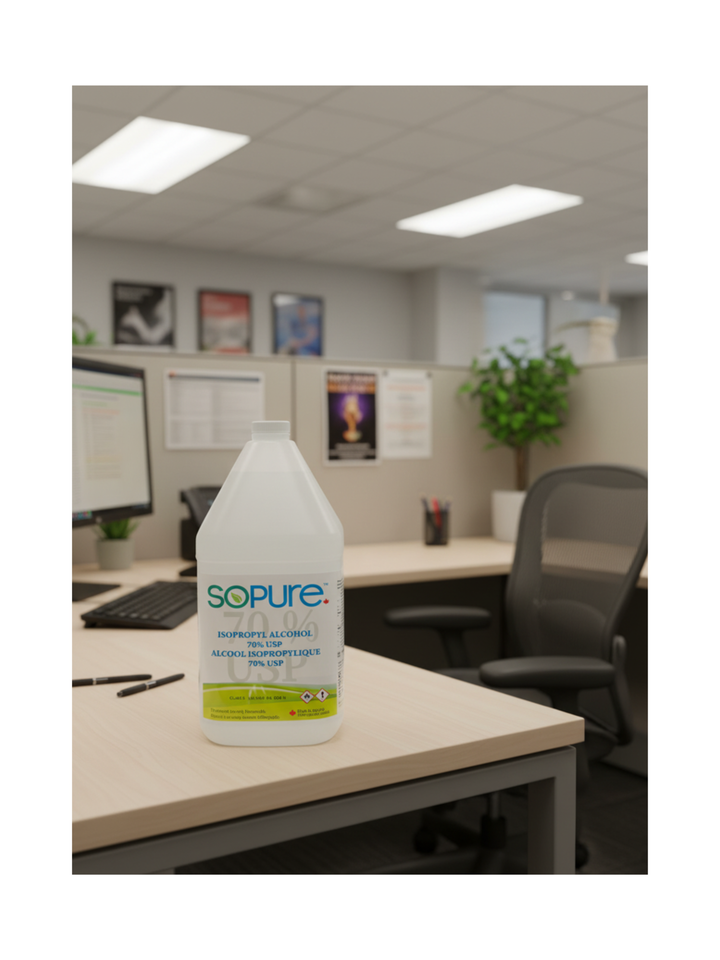 70% Isopropyl Alcohol Disinfectant 4L - SoPure Products