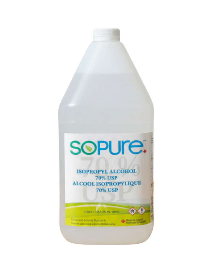 70% Isopropyl Alcohol USP - Sopure Canada