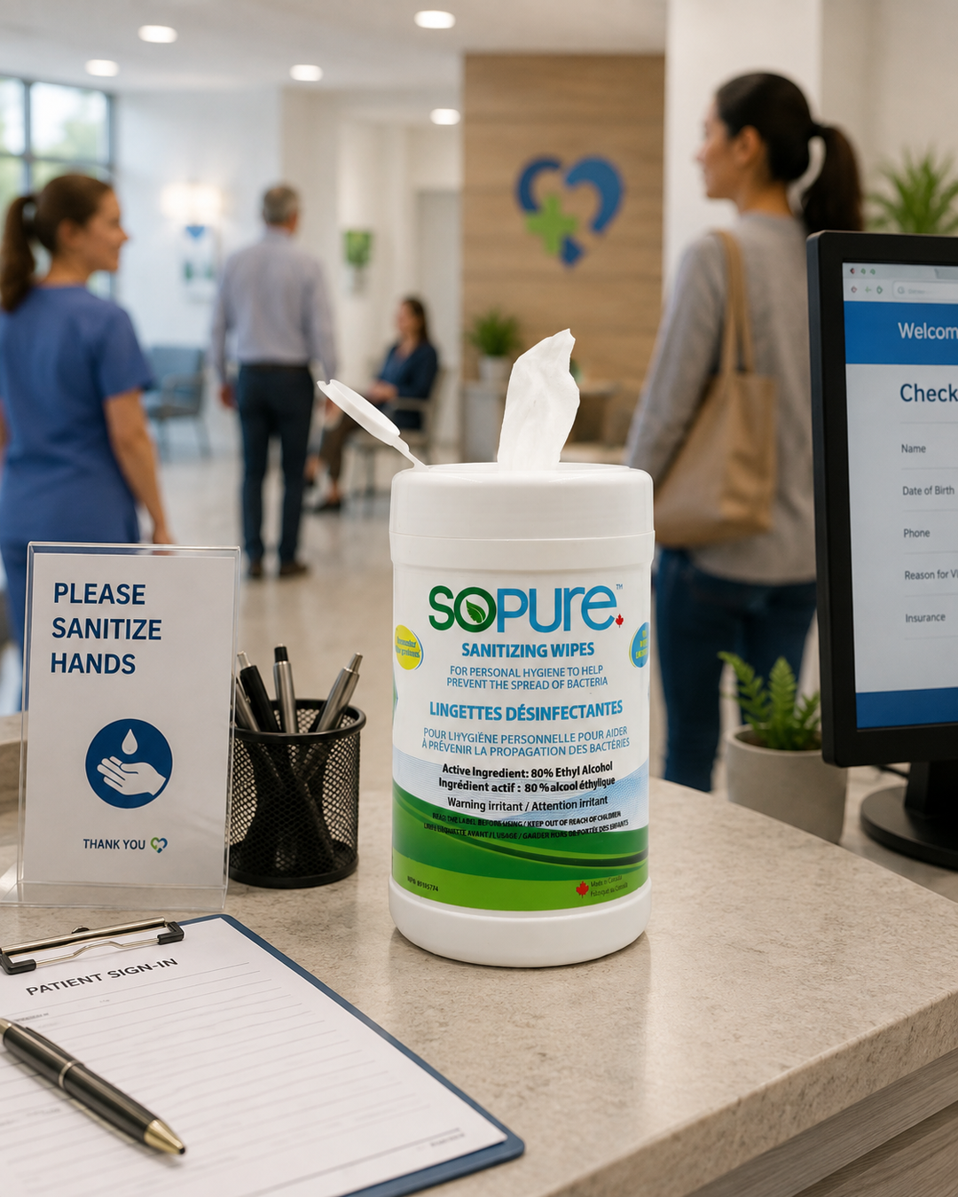 SoPure 80% USP Grade Ethyl Alcohol - Bulk buy Case of 12
