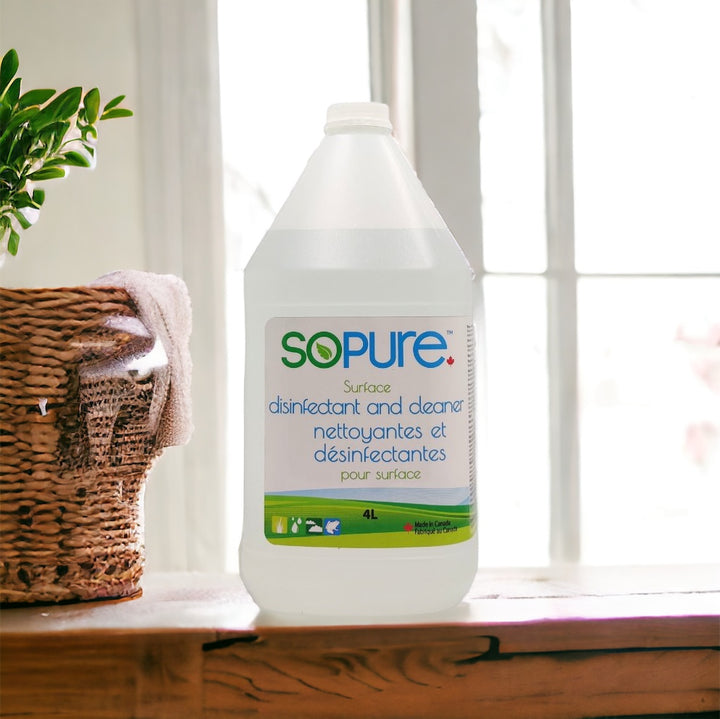 SoPure All Purpose Disinfectant and Cleaner, 4L - SoPure Products