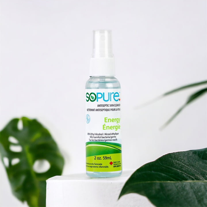 Energy Scented SoPure Spray Hand Sanitizer - SoPure Products