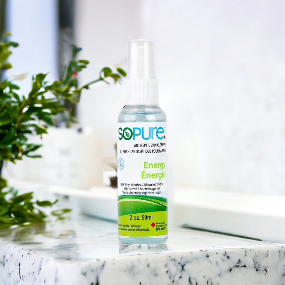 Energy Scented SoPure Spray Hand Sanitizer - SoPure Products