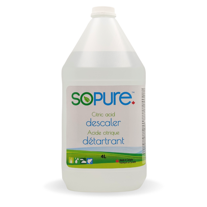 SoPure's Citric Acid Descaler: Unleash the Power of Natural Cleaning - SoPure Products