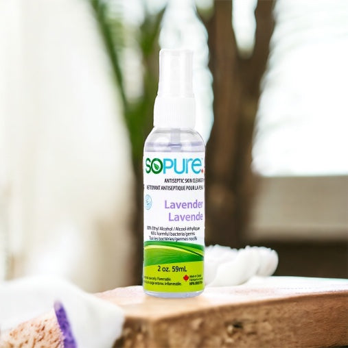 Lavender Scented SoPure Spray Hand Sanitizer - SoPure Products