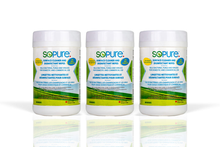 SoPure Surface Cleaner and Disinfectant Wipes: The Ultimate Clean in Every Swipe - SoPure Products