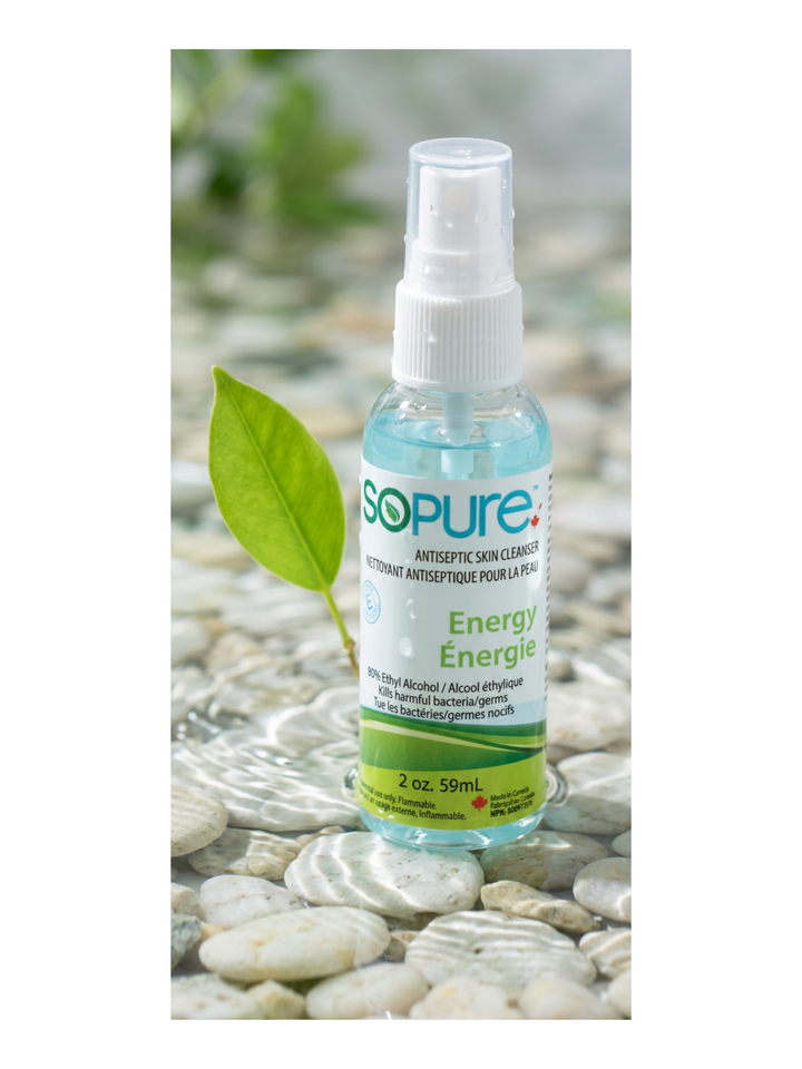 Fresh Hand Sanitizer with Moisturizer and Vitamin E - Pocket Size Sanitizer SoPure Canada