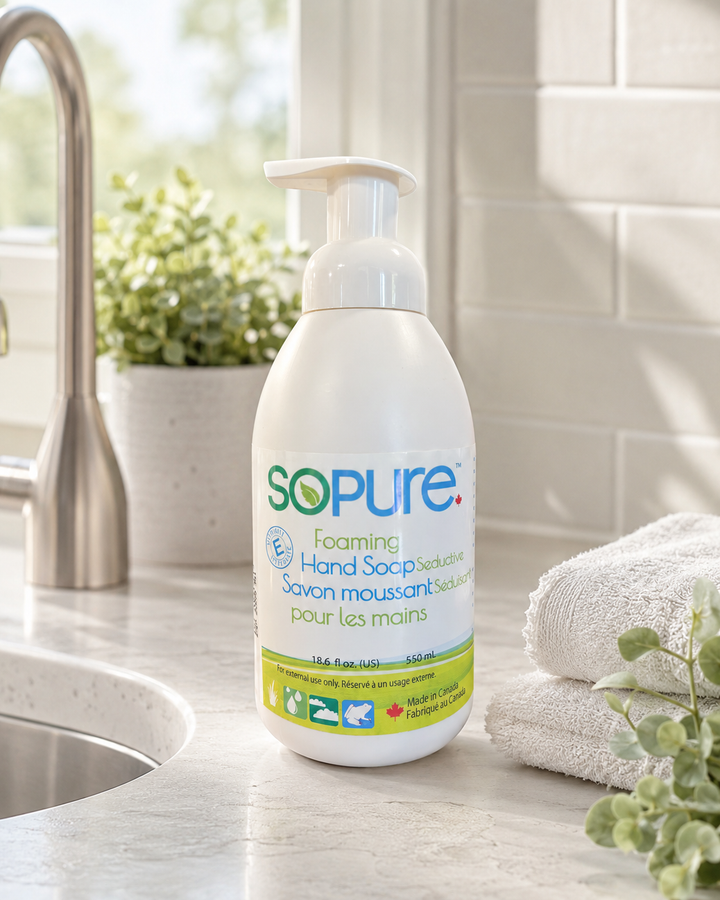 Refillable moisturizing foam hand soap 500mL . Energy Scent