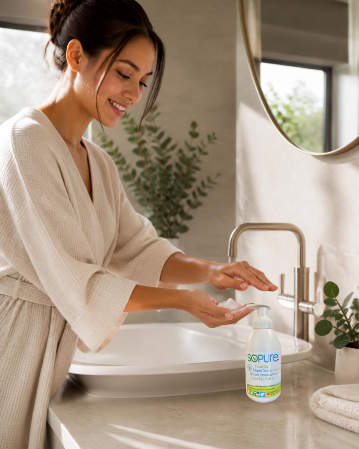 Refillable moisturizing foam hand soap 500mL . Energy Scent