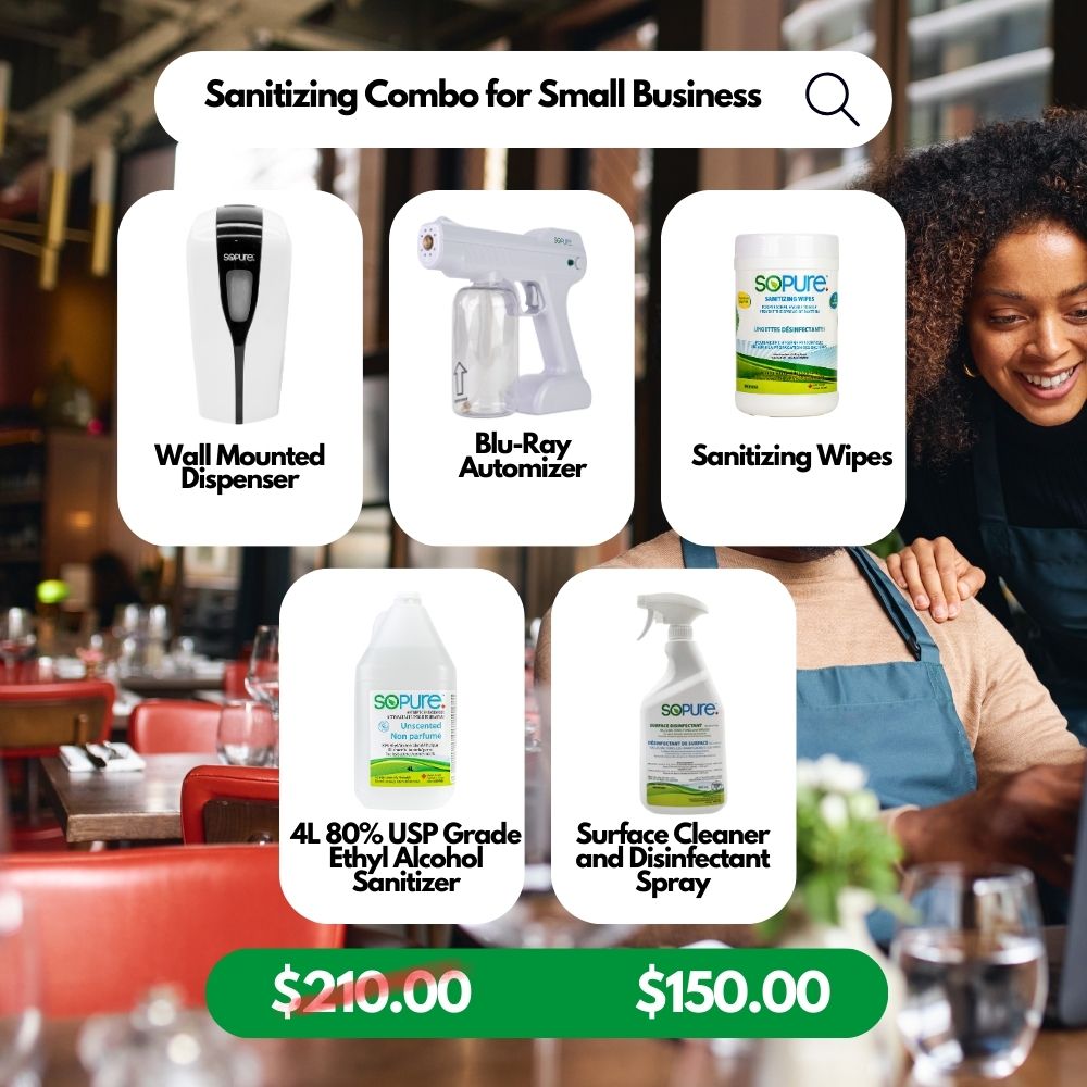SoPure Small Business Combo: Enhanced Safety, Pleasant Experience - SoPure Products