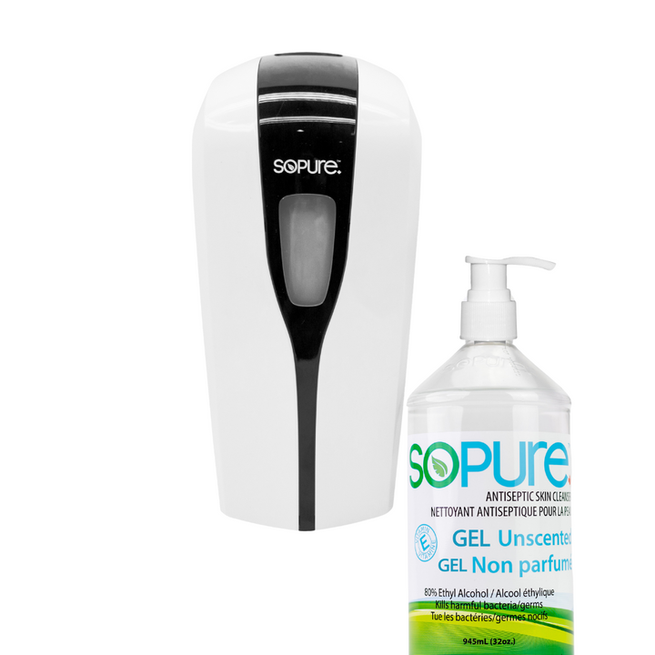 SoPure Wall Mounted Dispenser: Elegant and Efficient Hand Sanitizing Solution - SoPure Products