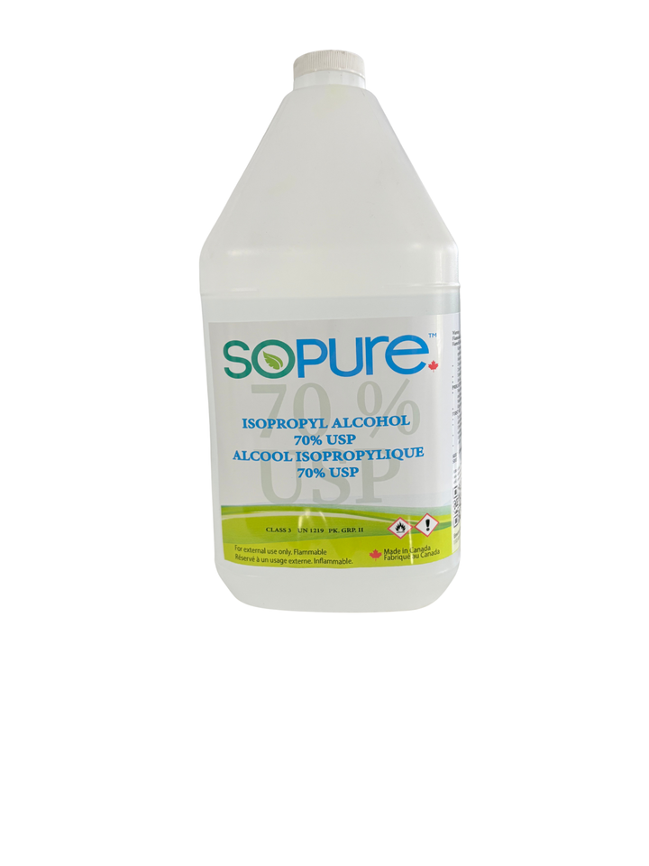 70% Isopropyl Alcohol Disinfectant 4L - SoPure Products