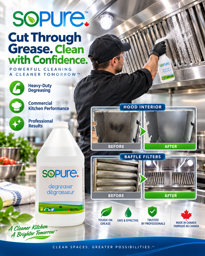 SoPure Degreaser and Grill Cleaner