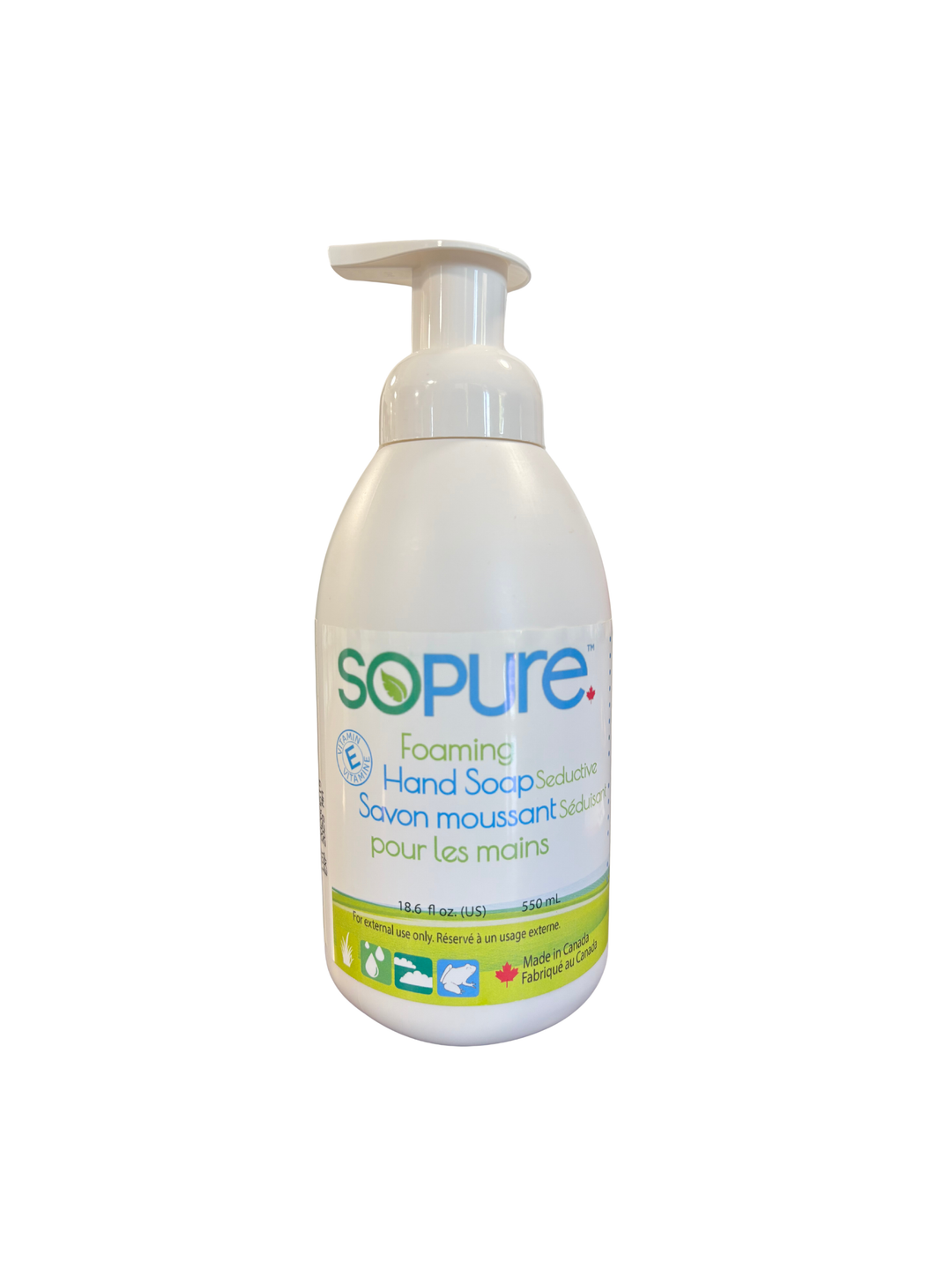 Refillable moisturizing foam hand soap 500mL . Energy Scent