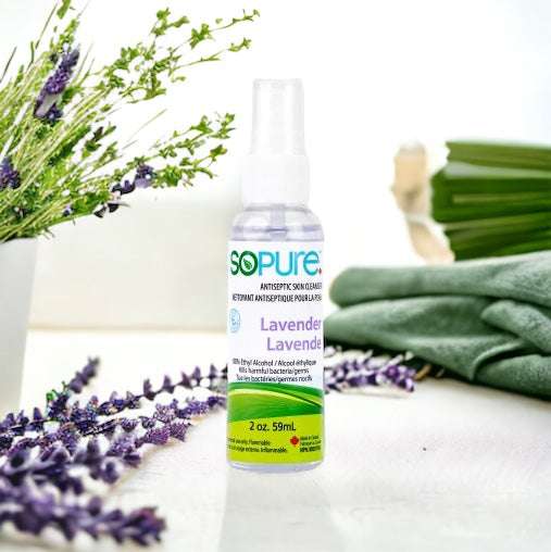 Lavender Scented Spray Hand Sanitizer - SoPure Products