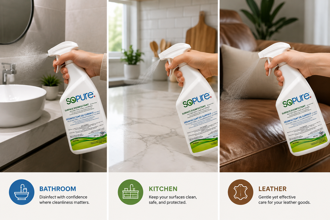 SoPure Surface Cleaner and Disinfectant 800Ml. Spray