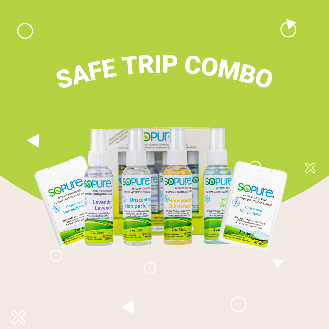 SoPure Safe Trip Combo: Your Essential Travel Companion - SoPure Products