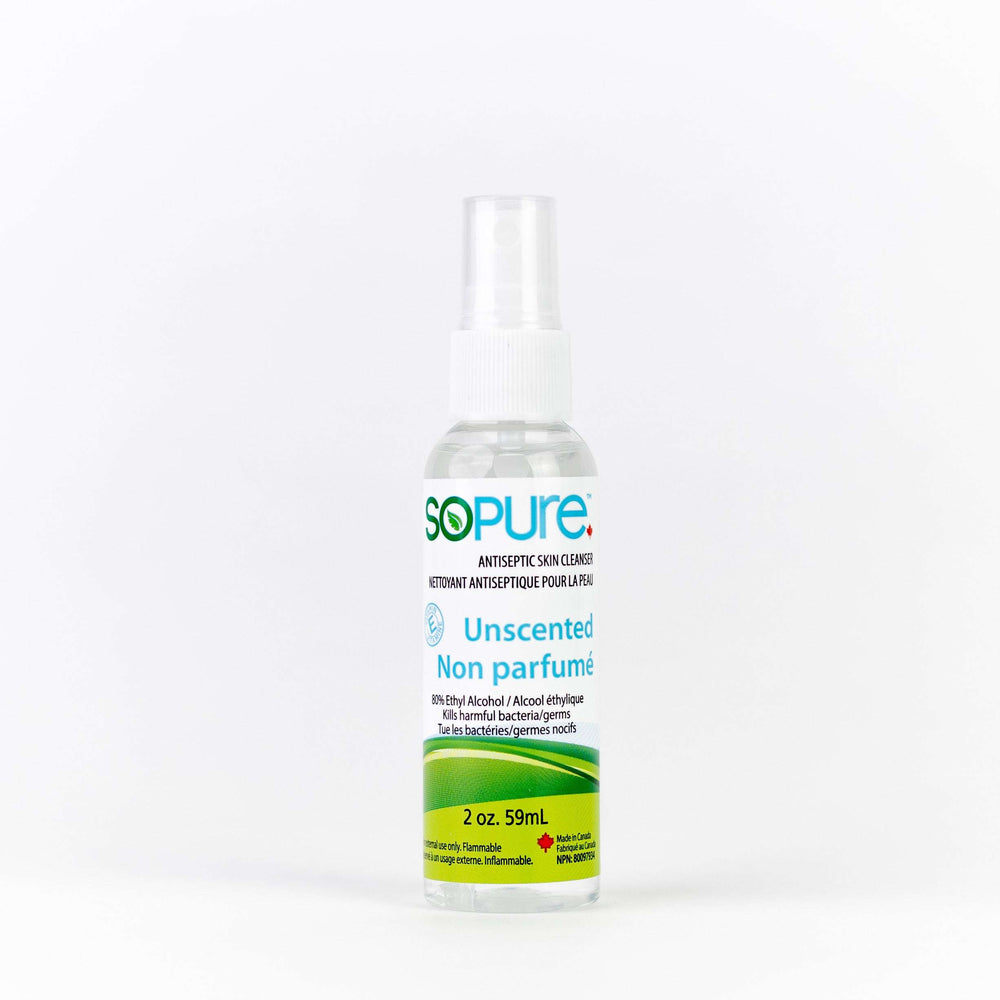 SoPure Spray Hand Sanitizer 80% Alcohol: Effective Protection, Natural Care - SoPure Products