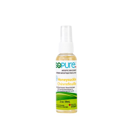 Honeysuckle Scented SoPure Spray Hand Sanitizer: Nature's Touch in Every Spray - SoPure Products