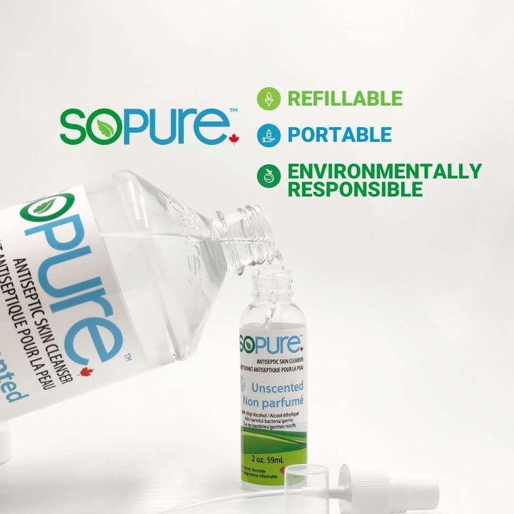 SoPure Sanitizer, 4 Scents in 1 Pack: Versatile Protection for All Preferences - SoPure Products