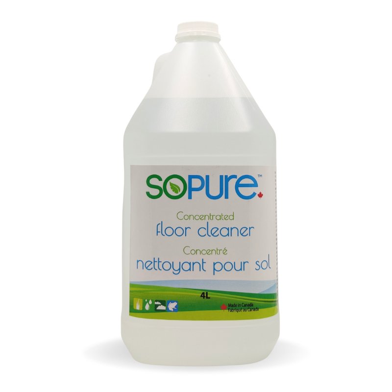 SoPure Concentrated Floor Cleaner: Effective, Natural, and Versatile - SoPure Products