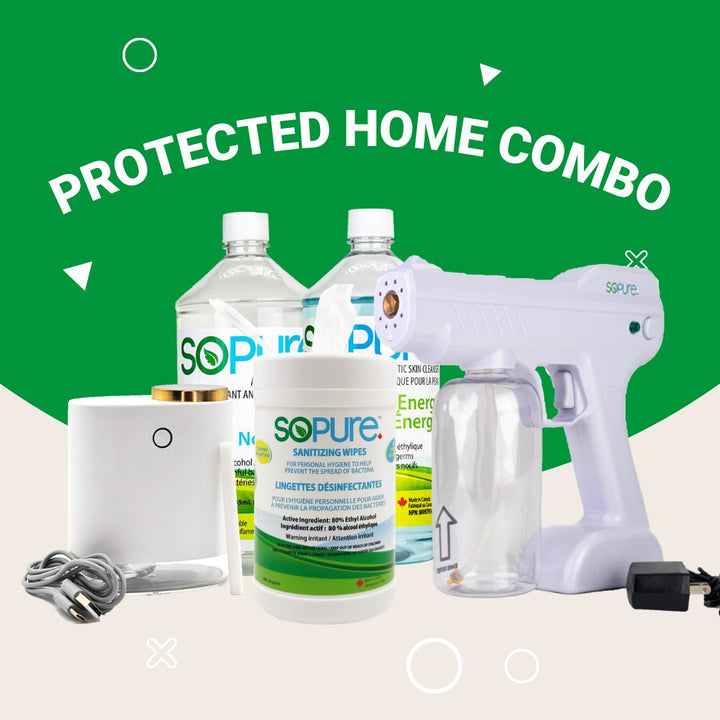 SoPure Protected Home Combo: Ultimate Sanitization for Every Occasion - SoPure Products